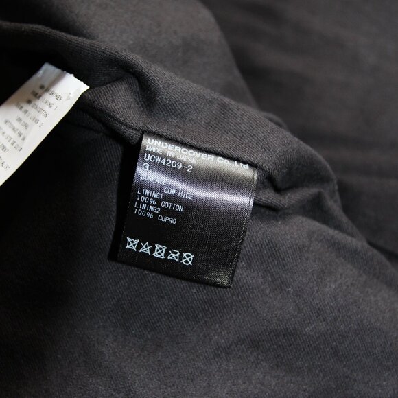 BNWT SS19 UNDERCOVER BOOTLEG TRUTH LEATHER JACKET 3 - Picture 12 of 15